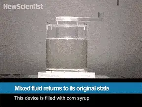 unmix a fluid