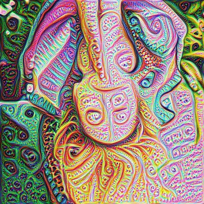 deep dream, AI, yoga, instagram, kinoyoga