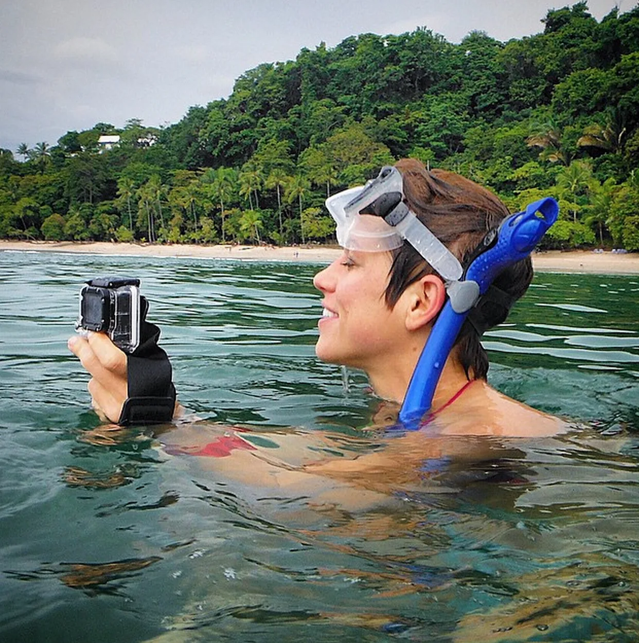 @amyleerobinson, Amy Robinson, Costa Rica, Swimming, GoPro, Deep Dream, deepdream, AI