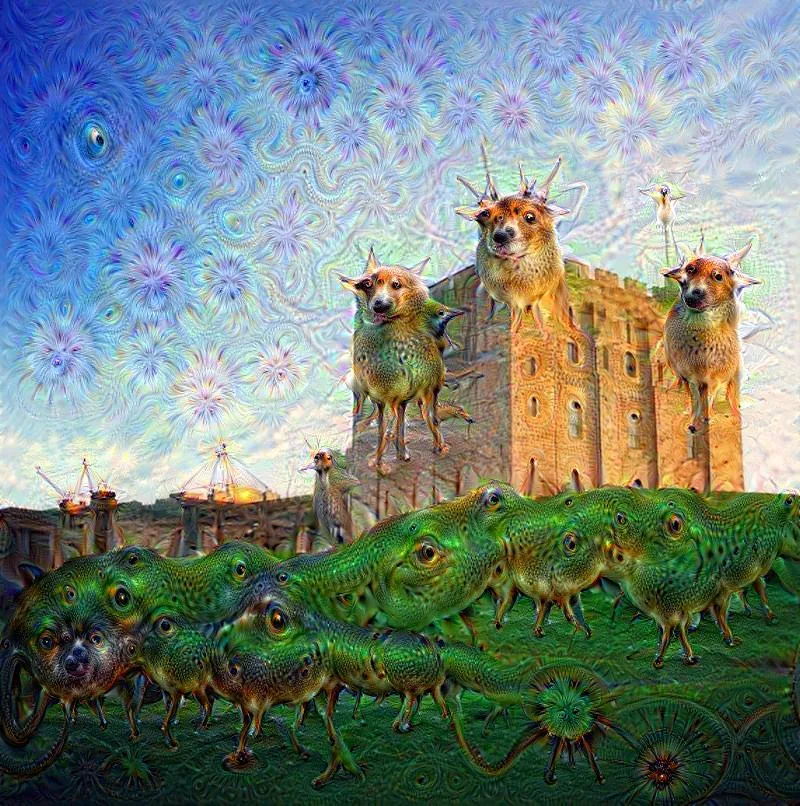 deep dream, deepdream, AI, instagram